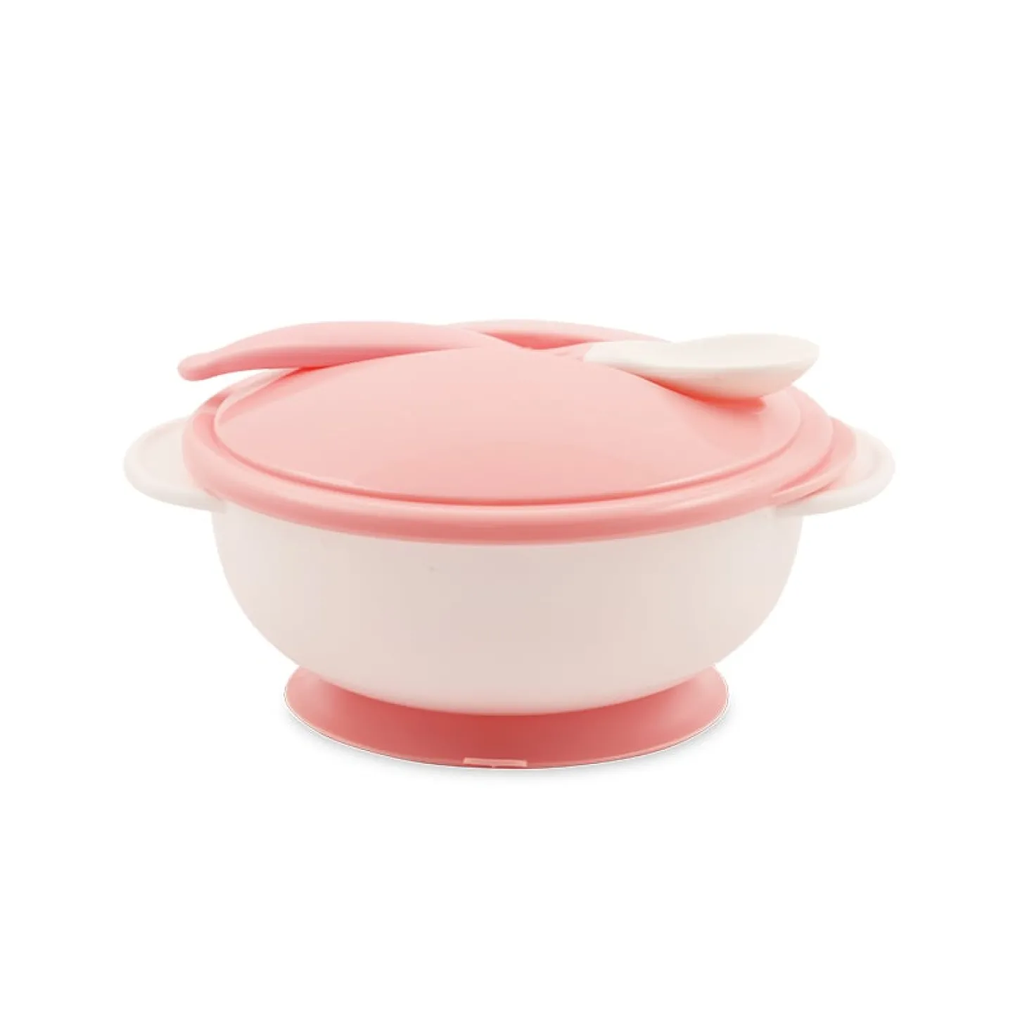 Lorelli Set bol et cuillère Rose