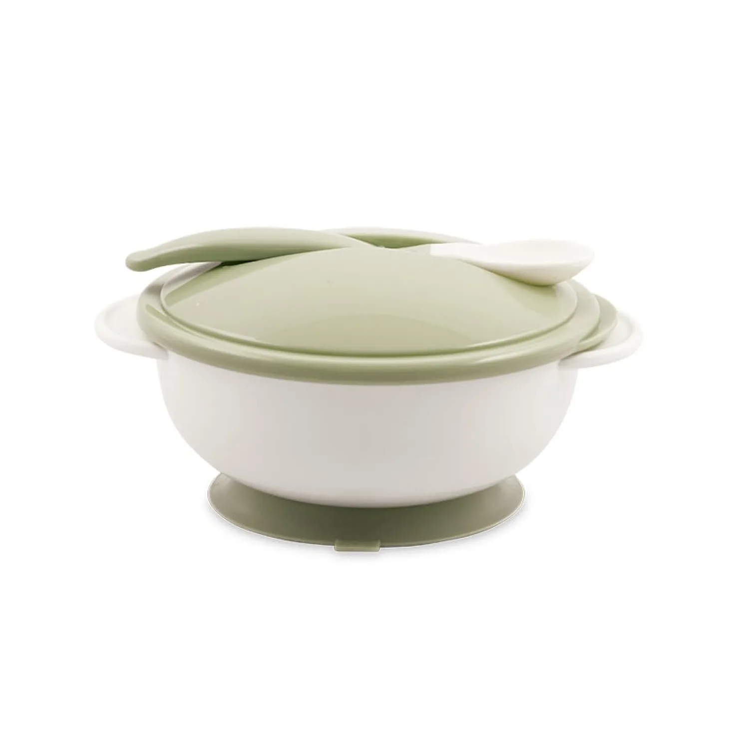 Lorelli Set bol et cuillère Vert