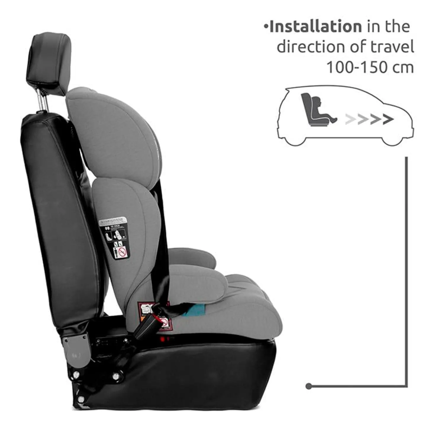 Lorelli Siege auto Speed GT Noir