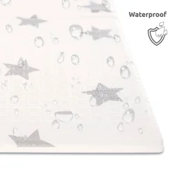Lorelli Tapis de Jeu Thermique Reversible Pliable Gris 18 x 200 cm