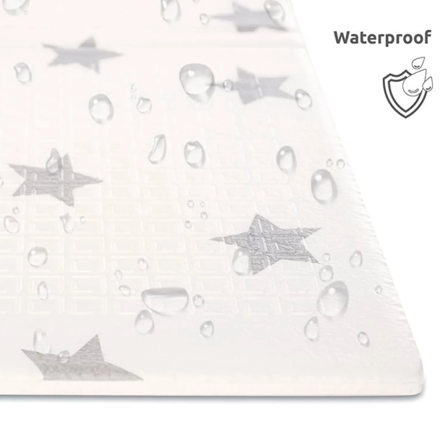 Lorelli Tapis de Jeu Thermique Reversible Pliable Gris 18 x 200 cm
