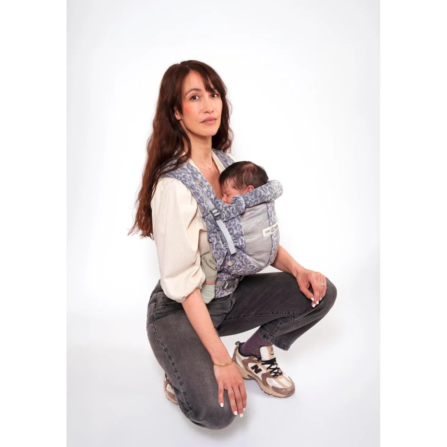 Love Radius by JPMBB Porte-bébé PhysioCarrier 2 Edition Limitée Blue Léopard