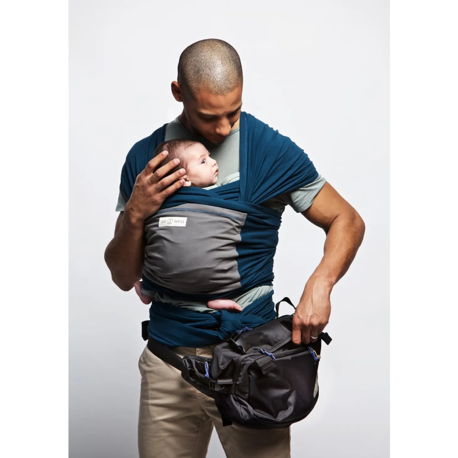 Love Radius by JPMBB Sac à langer CaravanBag Noir