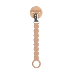 Lässig Attache sucette Bois/Silicone Tiny Smile Érable
