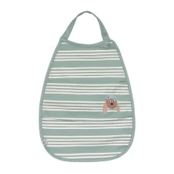 Lässig                    Bavoir Medium Drop av. poche Tiny Team Chien    Vert            6-24 mois