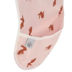 Lässig 2 bavoirs avec poche Little Forest Lapin 6-24 mois
