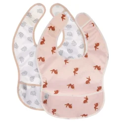 Lässig                    2 bavoirs avec poche Little Forest Lapin    6-24 mois