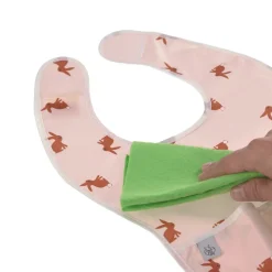 Lässig                    2 bavoirs avec poche Little Forest Lapin    6-24 mois