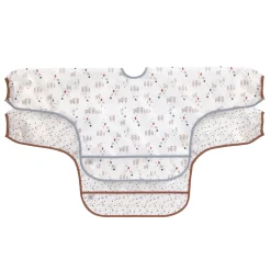 Lässig 2 bavoirs manches longues avec poche Tiny farmer Mouton 6-24 mois
