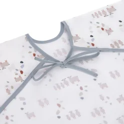 Lässig 2 bavoirs manches longues avec poche Tiny farmer Mouton 6-24 mois