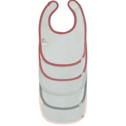 Lässig                    5 bavoirs éponge Graden Explorer    Rose/Bordeaux/Kaki