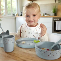 Lässig 5 bavoirs éponge Tiny Farmer Oie 3-18 mois
