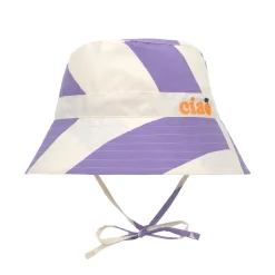 Lässig                    Bob anti-UV Rayures    Violet/sel marin