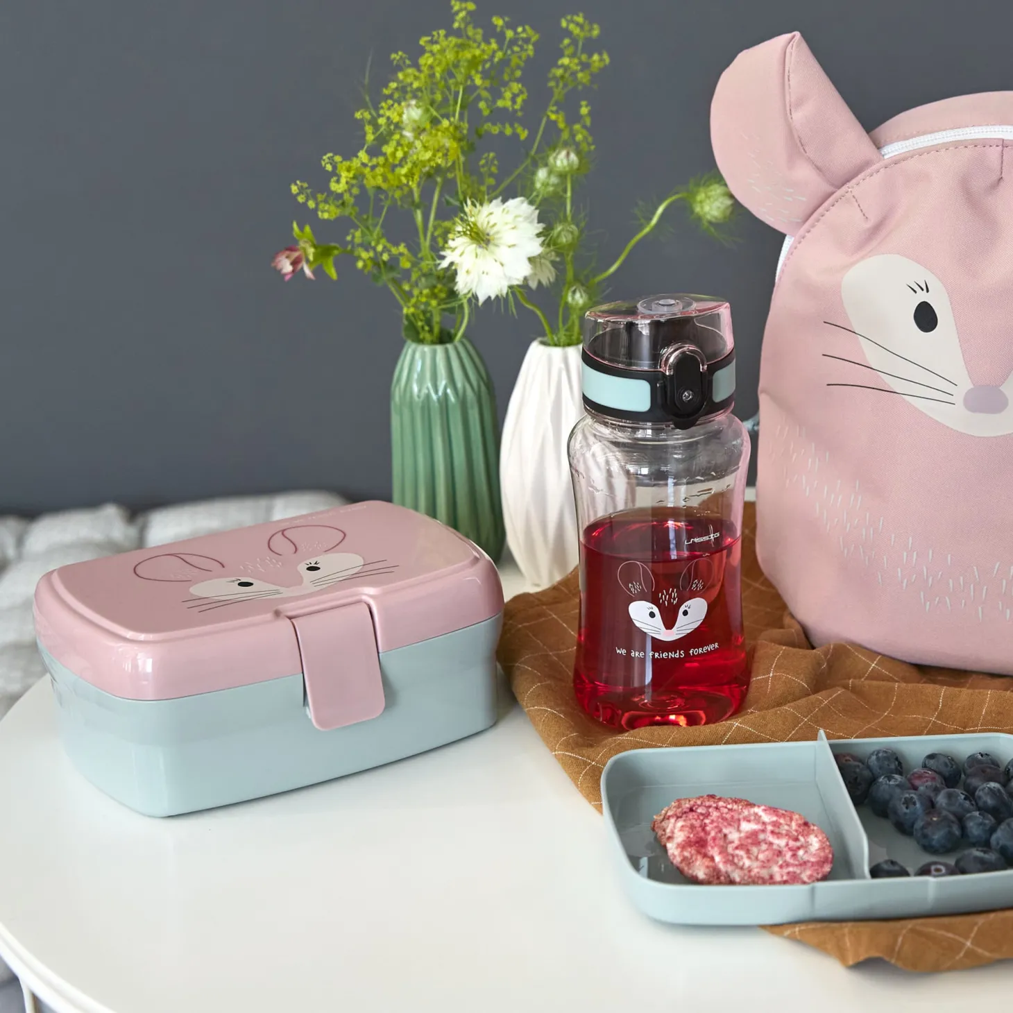 Lässig Boîte-goûter et gourde About friends Souris