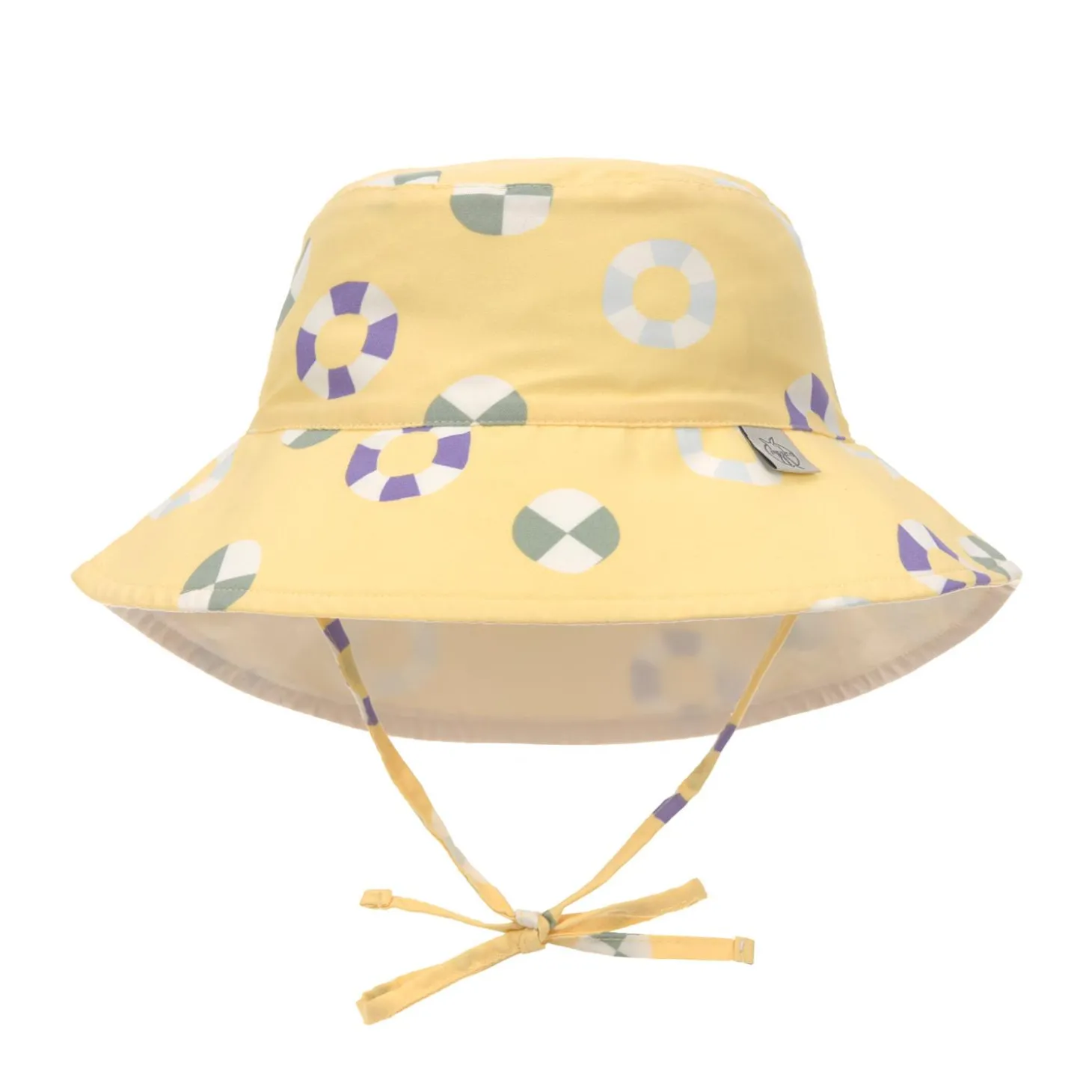Lässig Chapeau anti-UV Bouée Jaune pâle 3 - 6 mois