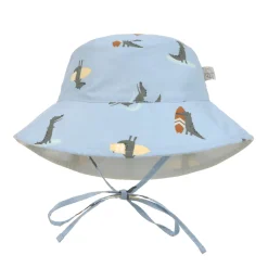 Lässig                    Chapeau anti-UV Crocodile    Bleu Ciel            7-18 mois