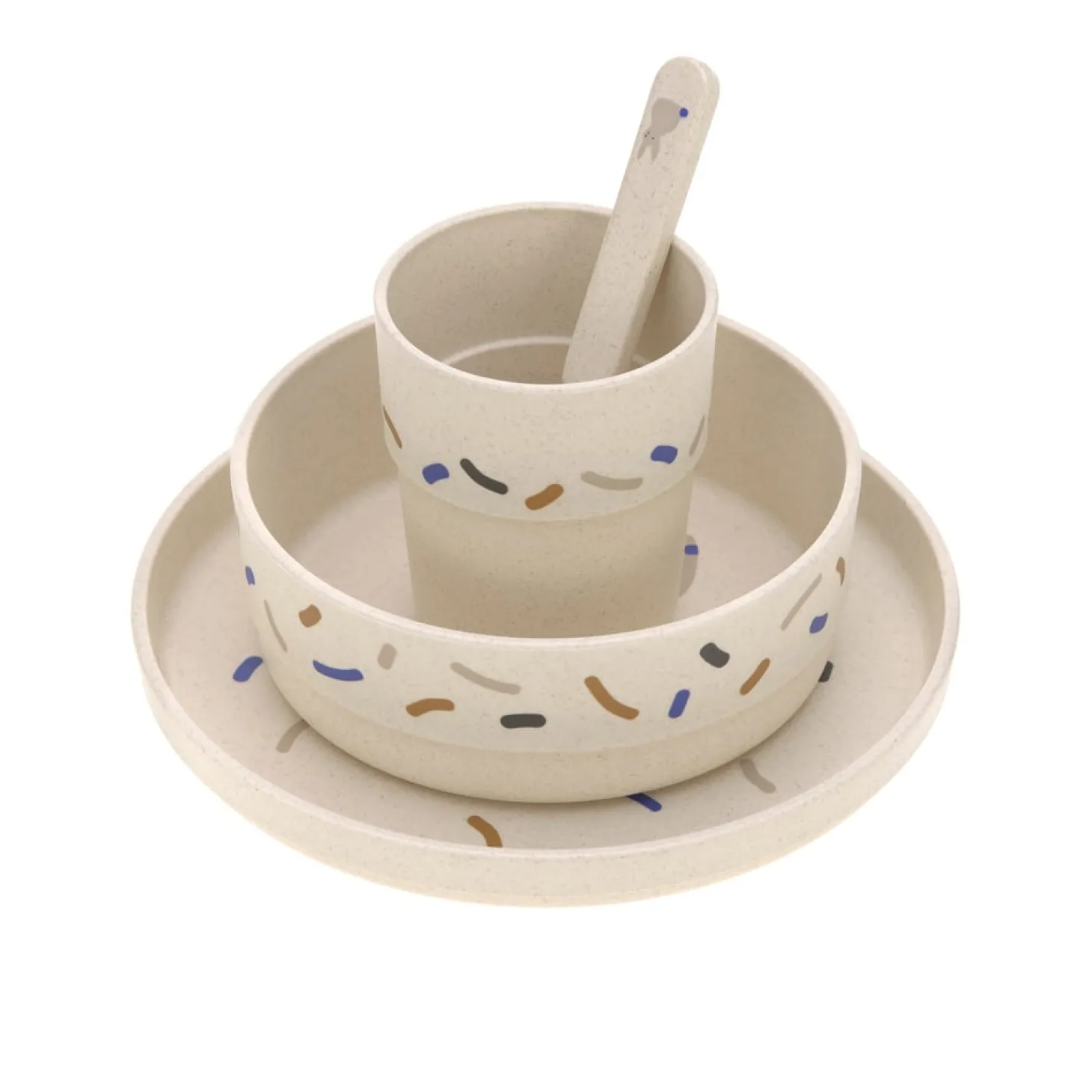 Lässig Coffret repas Little Mateys Bleu Royal