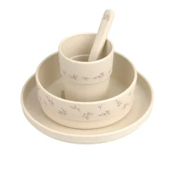 Lässig Coffret repas PP/Cellulose Miracle of Nature Beige