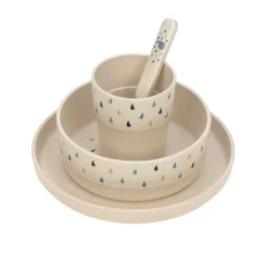 Lässig Coffret repas PP/Cellulose Little Water Baleine