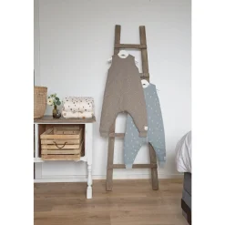 Lässig Combinaison pour dormir Blocks Bleu clair 80 cm