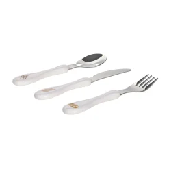 Lässig 3 couverts inox Little Mateys Orange Épicé