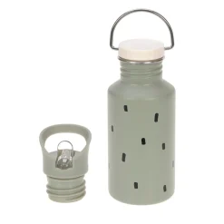 Lässig Gourde pour enfant inox Happy Prints Olive Clair