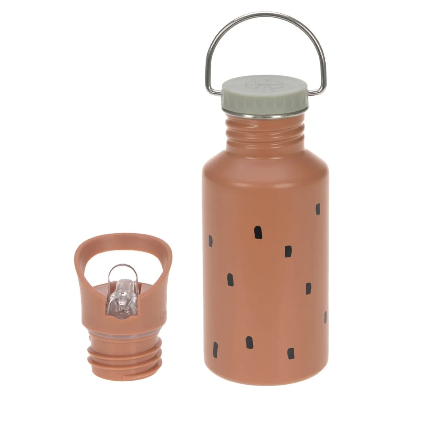 Lässig Gourde pour enfant inox Happy Prints Caramel