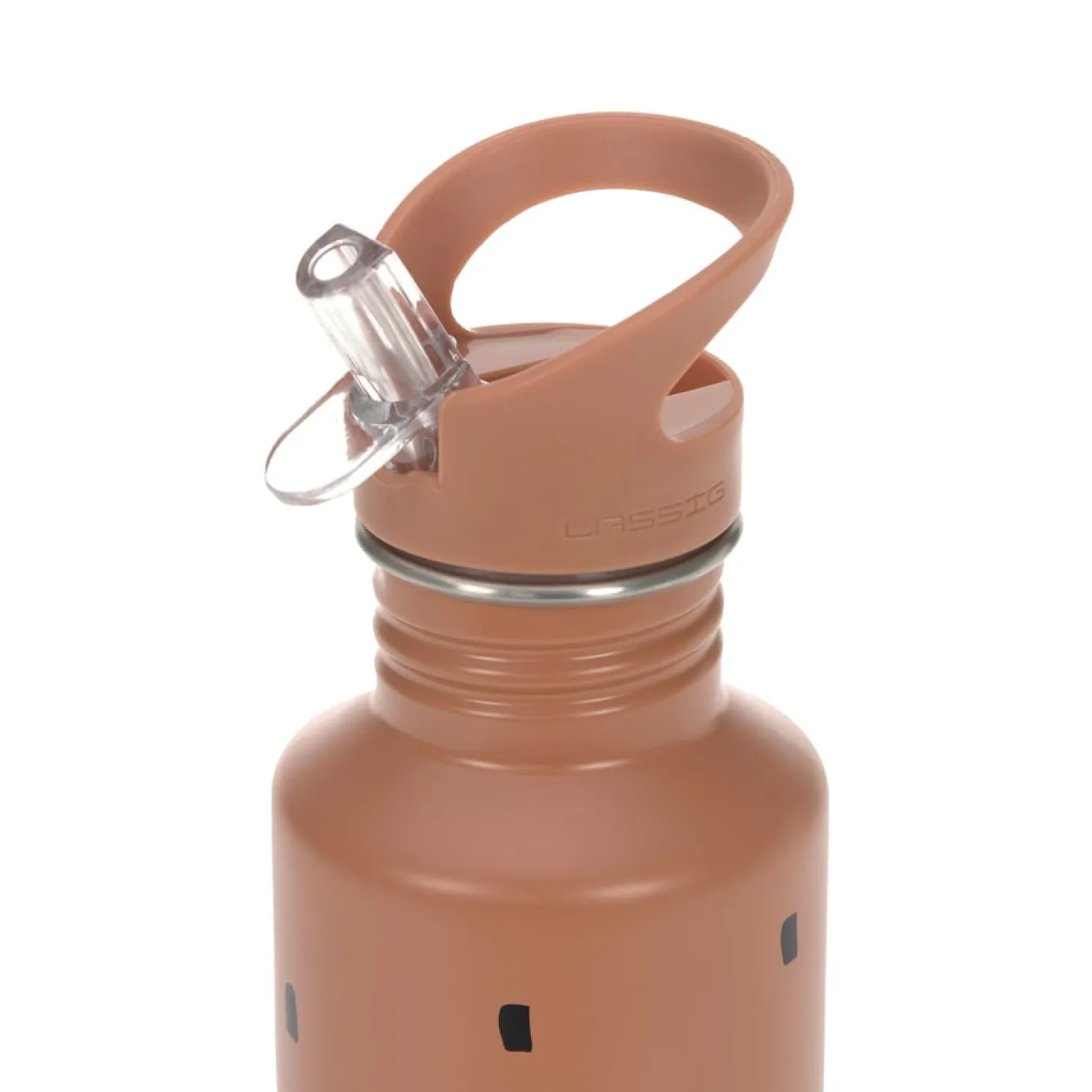 Lässig Gourde pour enfant inox Happy Prints Caramel