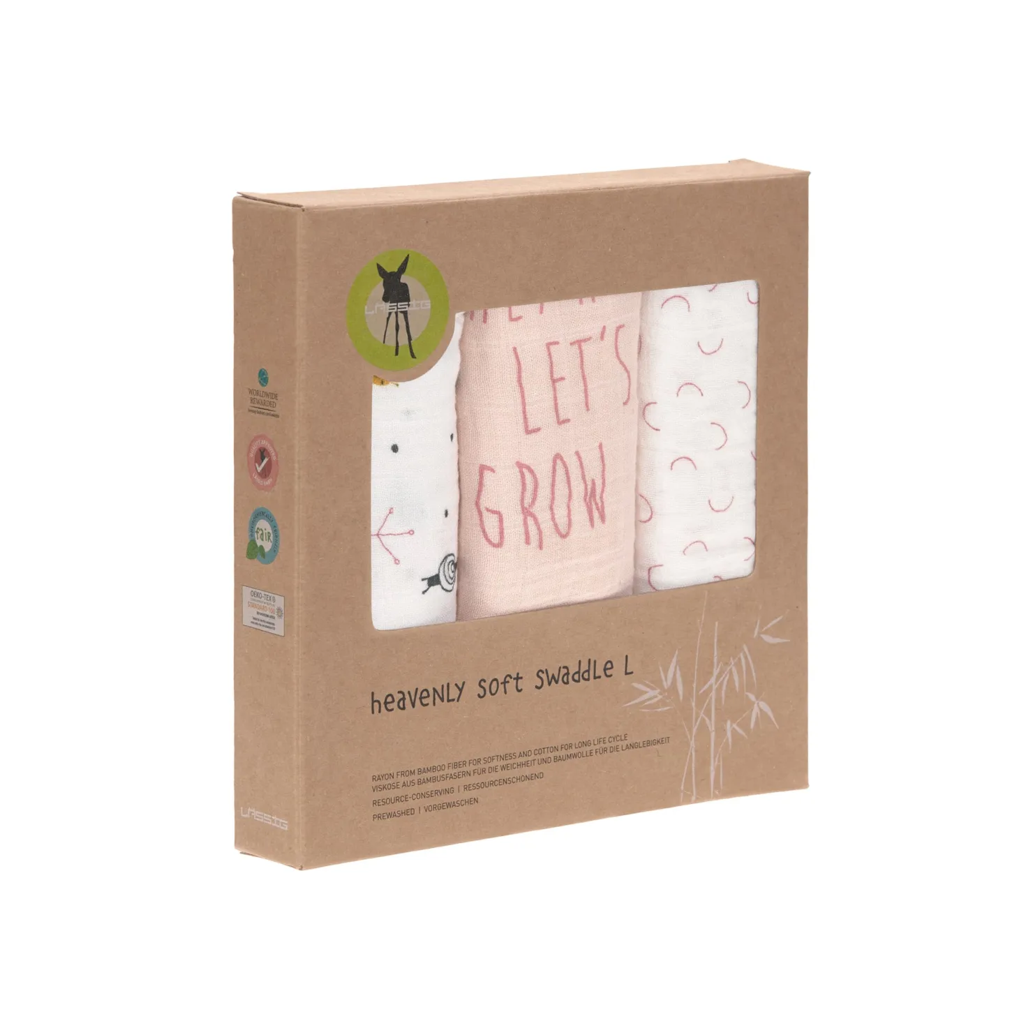 Lässig 3 grands langes doux Garden Explorer Rose L
