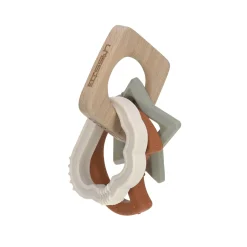 Lässig                    Jouet de dentition Little Universe    Rose/Olive/Rouille            0-18 mois