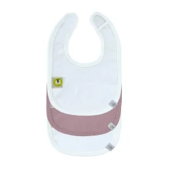 Lässig                    Lot de 3 bavoirs naissance    Fruits Rouges Violet