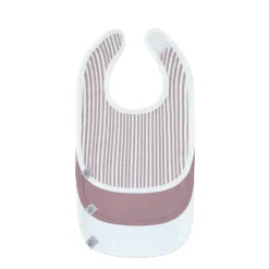 Lässig                    Lot de 3 bavoirs naissance    Fruits Rouges Violet