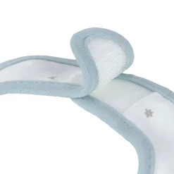 Lässig                    Lot de 3 bavoirs naissance    Floral Bleu