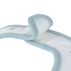 Lässig                    Lot de 5 bavoirs éponge    Floral Bleu