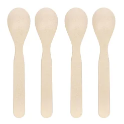 Lässig Lot de 4 cuillères Bleu Ciel
