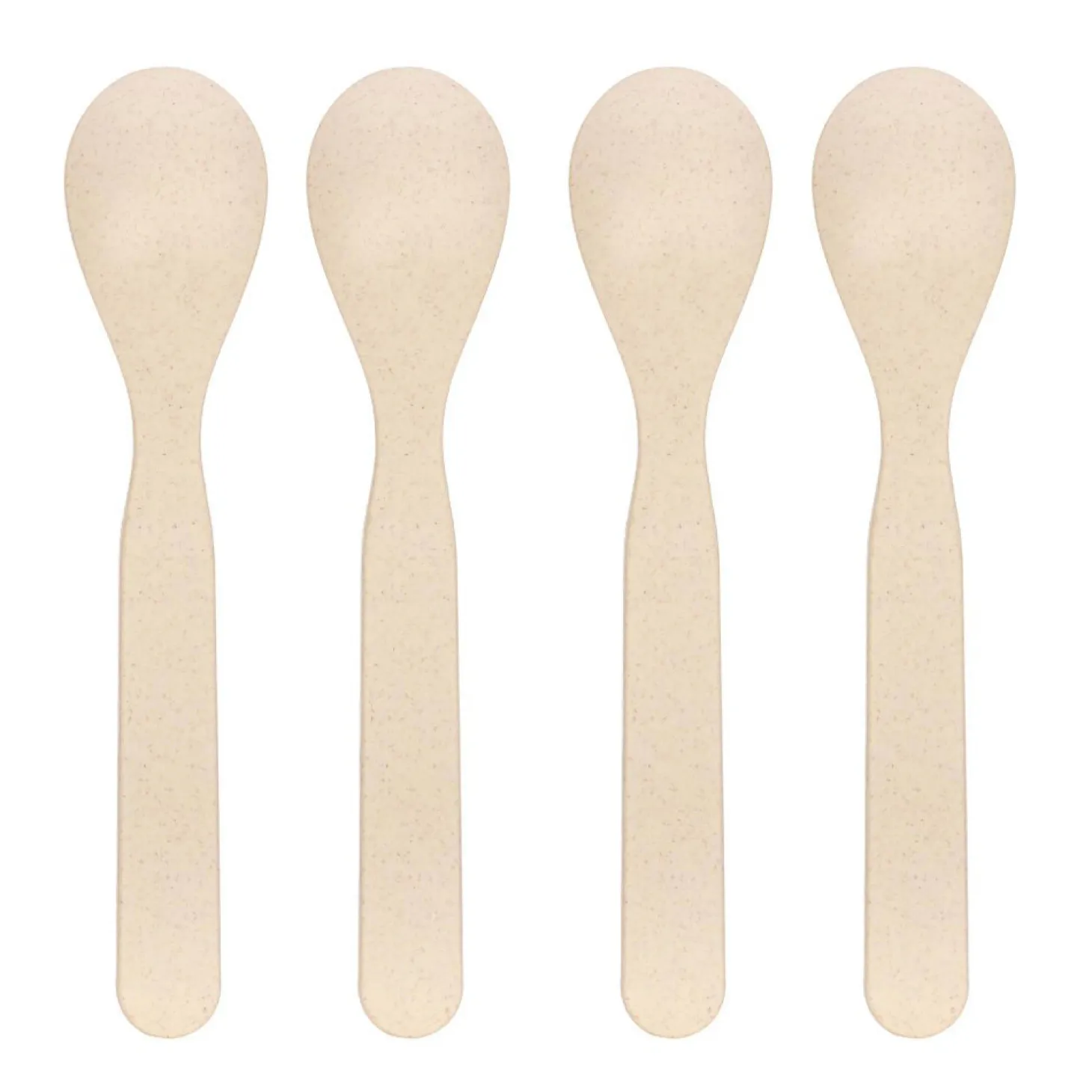 Lässig Lot de 4 cuillères Bleu Ciel