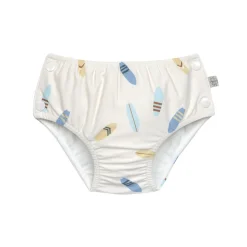 Lässig                    Maillot de bain anti-fuite Planches de surf    Écru            7-12 mois