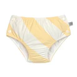 Lässig                    Maillot de bain anti-fuite Rayures    Jaune pâle/sel marin            7 - 12 mois