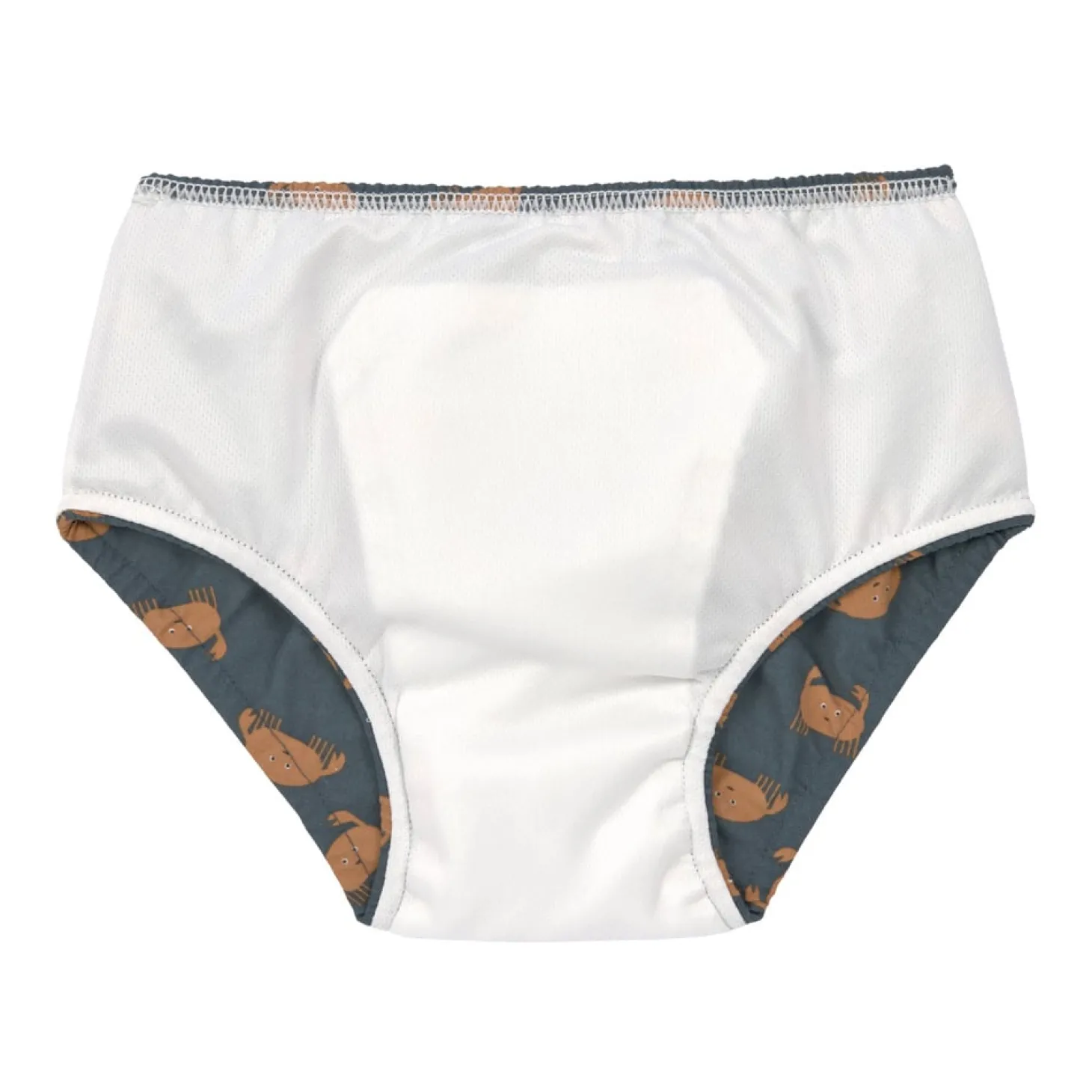 Lässig Maillot de bain couche Crabes Bleu 3-6 mois