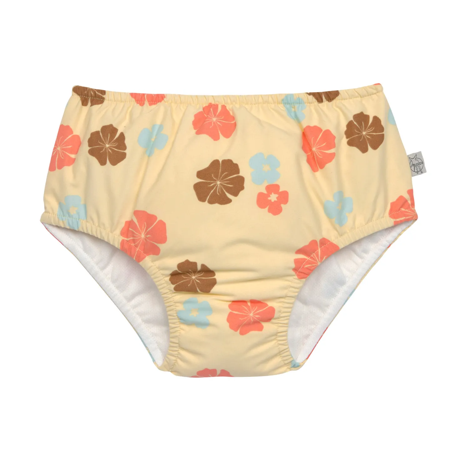 Lässig Maillot de bain couche Fleurs Vanille
