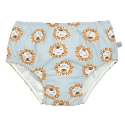 Lässig                    Maillot de bain couche     Lion Bleu Poudré            3-6 mois