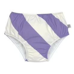 Lässig                    Maillot de bain couche Rayures    Violet/sel marin