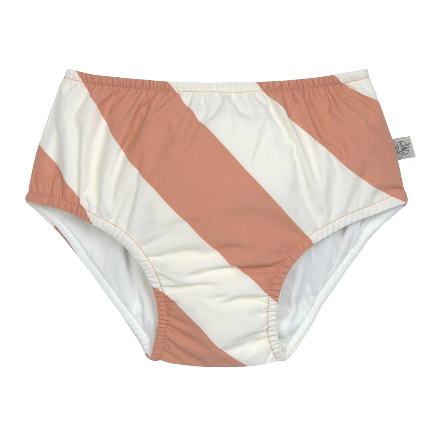 Lässig Maillot de bain couche Rayures Terre/sel marin