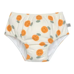 Lässig                    Maillot de bain couche    Sel marin Blanc/Orange