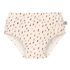 Lässig Maillot de bain couche Traits multicolore 3-6 mois