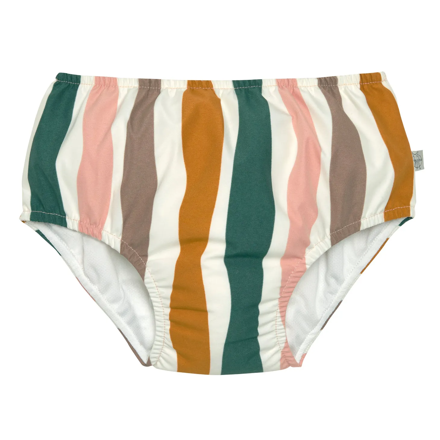 Lässig Maillot de bain couche Vagues Rose