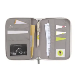 Lässig Pochette carnet de santé Miracle of Nature Blanc