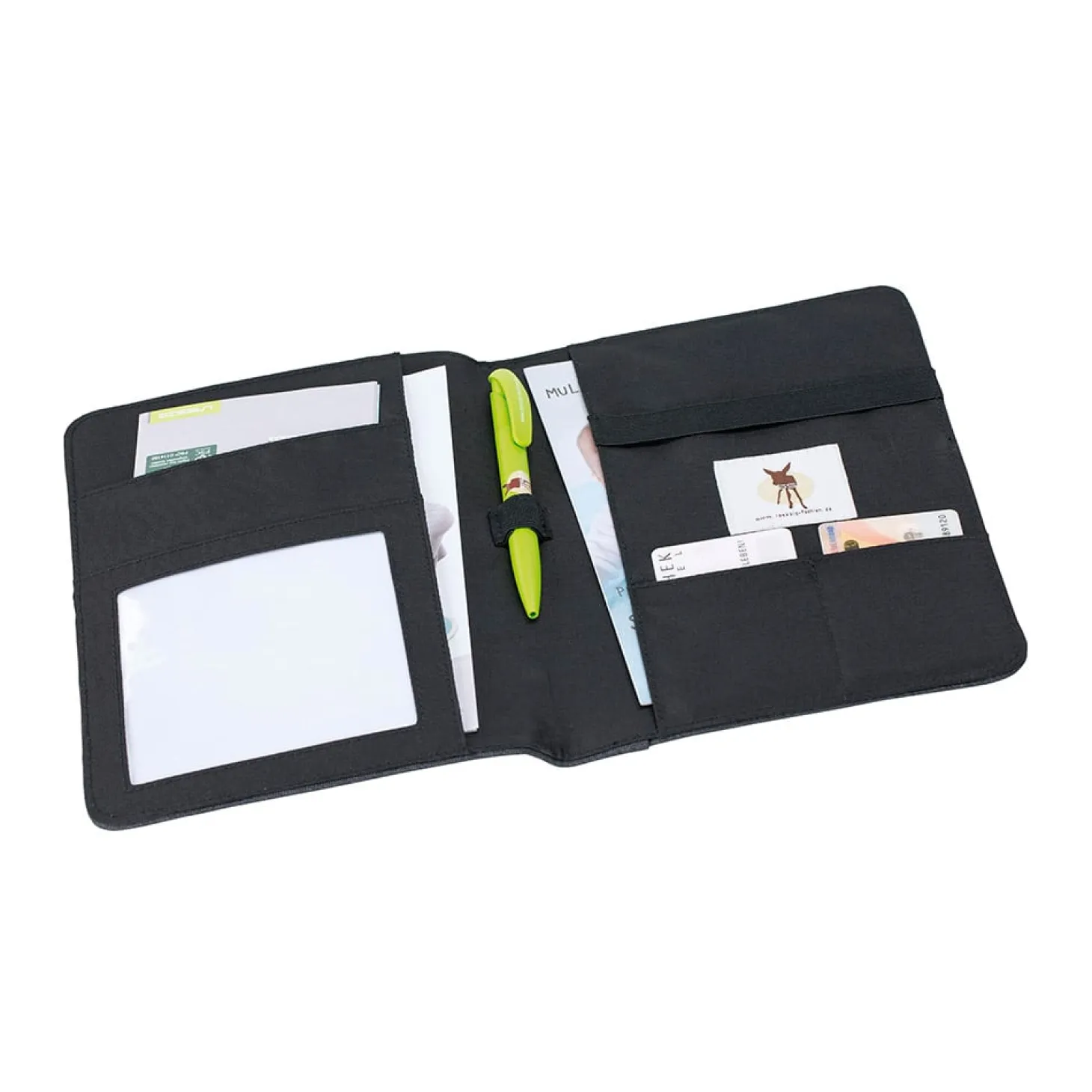 Lässig Pochette organiseur Parent / carnet de santé Casual triangle Gris Foncé