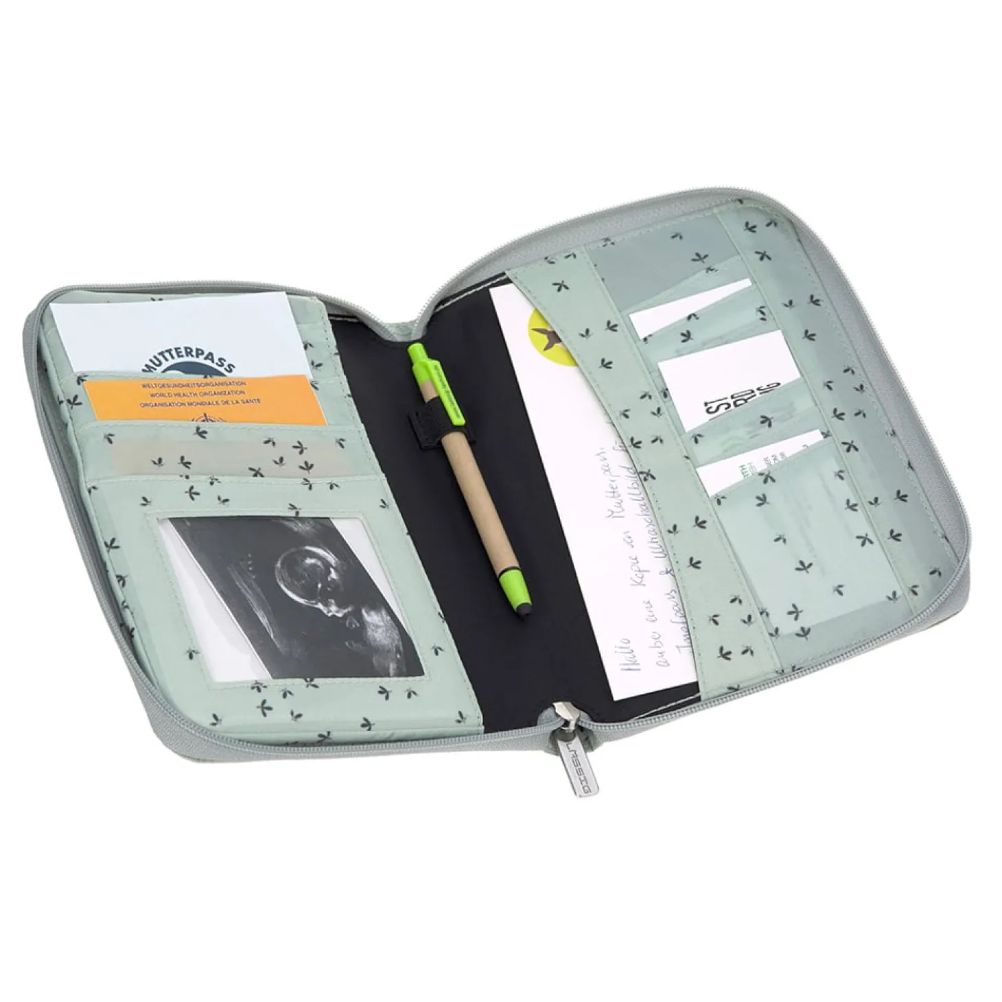 Lässig Pochette protège carnet de santé Floral