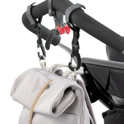 Lässig                    Sac à dos à langer Rolltop Green Label    Gris